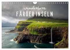 Wunderbare Färöer Inseln (Wandkalender 2024 DIN A4 quer), CALVENDO Monatskalender - Ugurlu, Serdar