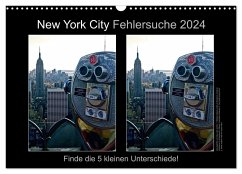 New York City Fehlersuche 2024 (Wandkalender 2024 DIN A3 quer), CALVENDO Monatskalender