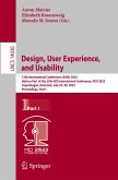Design, User Experience, and Usability