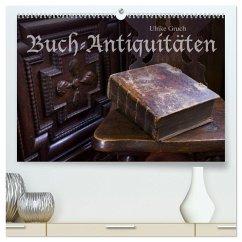 Buch-Antiquitäten (hochwertiger Premium Wandkalender 2024 DIN A2 quer), Kunstdruck in Hochglanz