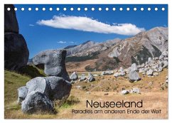Neuseeland - Paradies am anderen Ende der Welt (Tischkalender 2024 DIN A5 quer), CALVENDO Monatskalender