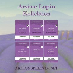 Arsène Lupin Kollektion (Bücher + 6 Audio-CDs) - Lesemethode von Ilya Frank - Leblanc, Maurice