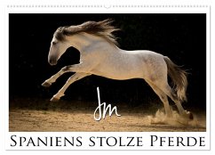 Spaniens stolze Pferde (Wandkalender 2024 DIN A2 quer), CALVENDO Monatskalender - Moll, Julia