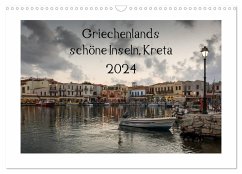 Griechenlands schöne Inseln, Kreta (Wandkalender 2024 DIN A3 quer), CALVENDO Monatskalender - Streiparth, Katrin