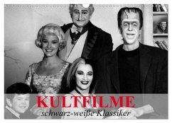 Kultfilme - schwarz-weiße Klassiker (Wandkalender 2024 DIN A3 quer), CALVENDO Monatskalender
