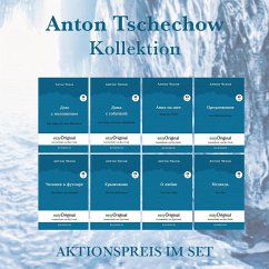 Anton Tschechow Kollektion (Bücher + 8 Audio-CDs) - Lesemethode von Ilya Frank - Tschechow, Anton Pawlowitsch