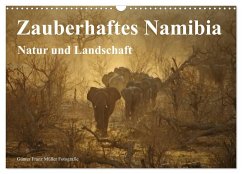 Zauberhaftes Namibia - Natur und Landschaft (Wandkalender 2024 DIN A3 quer), CALVENDO Monatskalender