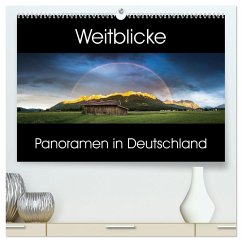 Weitblicke - Panoramen (hochwertiger Premium Wandkalender 2024 DIN A2 quer), Kunstdruck in Hochglanz