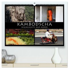 Kambodscha - Highlights aus Asien 2024 (hochwertiger Premium Wandkalender 2024 DIN A2 quer), Kunstdruck in Hochglanz - Gerner-Haudum. Reisefotografie, Gabriele