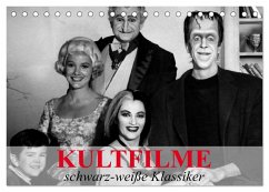 Kultfilme - schwarz-weiße Klassiker (Tischkalender 2024 DIN A5 quer), CALVENDO Monatskalender - Stanzer, Elisabeth