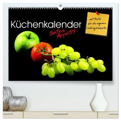 Küchenkalender Guten Appetit (hochwertiger Premium Wandkalender 2024 DIN A2 quer), Kunstdruck in Hochglanz