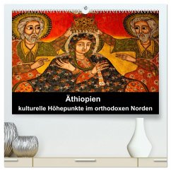 Äthiopien - kulturelle Höhepunkte im orthdoxen Norden (hochwertiger Premium Wandkalender 2024 DIN A2 quer), Kunstdruck in Hochglanz - Krause, Johanna