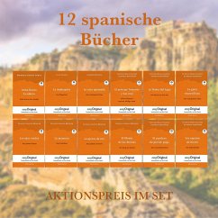 12 spanische Bücher (Bücher + 12 Audio-CDs) - Lesemethode von Ilya Frank - Cuentos;Bécquer, Gustavo Adolfo;García Lorca, Federico