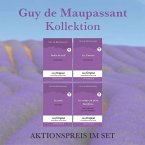Guy de Maupassant Kollektion (Bücher + 4 Audio-CDs) - Lesemethode von Ilya Frank