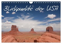 Blickpunkte der USA (Wandkalender 2024 DIN A4 quer), CALVENDO Monatskalender - Schütter, Stefan