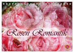 Rosen Romantik (Tischkalender 2024 DIN A5 quer), CALVENDO Monatskalender