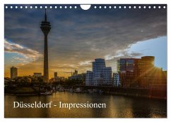 Düsseldorf - Impressionen (Wandkalender 2024 DIN A4 quer), CALVENDO Monatskalender