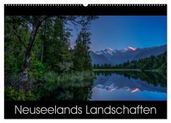 Neuseelands Landschaften (Wandkalender 2024 DIN A2 quer), CALVENDO Monatskalender