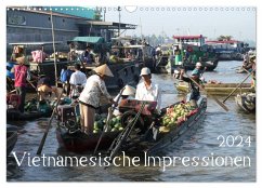 Vietnamesische Impressionen (Wandkalender 2024 DIN A3 quer), CALVENDO Monatskalender - Goldscheider, Stefanie
