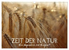 Zeit der Natur - Ein Augenblick zur Ewigkeit (Wandkalender 2024 DIN A3 quer), CALVENDO Monatskalender