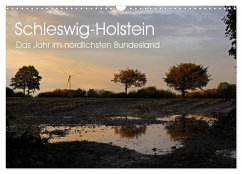 Schleswig-Holstein (Wandkalender 2024 DIN A3 quer), CALVENDO Monatskalender