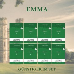 Emma - Teile 1-8 (Buch + Audio-Online) - Lesemethode von Ilya Frank - Zweisprachige Ausgabe Englisch-Deutsch - Austen, Jane