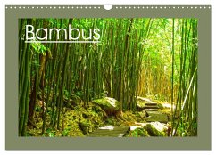 Bambus (Wandkalender 2024 DIN A3 quer), CALVENDO Monatskalender