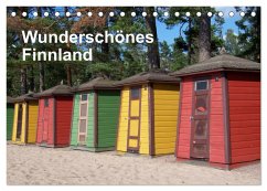 Wunderschönes Finnland (Tischkalender 2024 DIN A5 quer), CALVENDO Monatskalender - Thoschlag, Anke