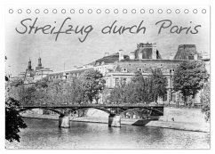 Streifzug durch Paris (Tischkalender 2024 DIN A5 quer), CALVENDO Monatskalender - und Udo Klinkel, Ellen