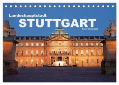 Landeshauptstadt Stuttgart (Tischkalender 2024 DIN A5 quer), CALVENDO Monatskalender