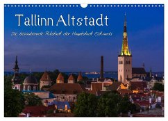 Tallinn Altstadt (Wandkalender 2024 DIN A3 quer), CALVENDO Monatskalender