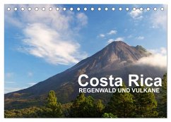 Costa Rica - Regenwald und Vulkane (Tischkalender 2024 DIN A5 quer), CALVENDO Monatskalender