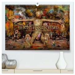 Tiefe Traumreisen (hochwertiger Premium Wandkalender 2024 DIN A2 quer), Kunstdruck in Hochglanz
