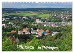 Pößneck in Thüringen (Wandkalender 2024 DIN A3 quer), CALVENDO Monatskalender