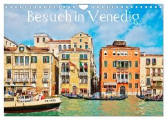 Besuch in Venedig (Wandkalender 2024 DIN A4 quer), CALVENDO Monatskalender - Werner, Horst