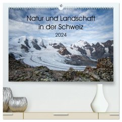 Natur und Landschaft in der Schweiz (hochwertiger Premium Wandkalender 2024 DIN A2 quer), Kunstdruck in Hochglanz