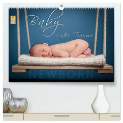 Baby - süße Träume (hochwertiger Premium Wandkalender 2024 DIN A2 quer), Kunstdruck in Hochglanz