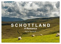 SCHOTTLAND - A ROMANCE (Wandkalender 2024 DIN A4 quer), CALVENDO Monatskalender