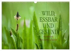 WILD, ESSBAR UND GESUND Essbare Wildpflanzen (Wandkalender 2024 DIN A3 quer), CALVENDO Monatskalender