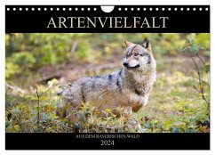 ARTENVIELFALT aus dem Bayerischen Wald (Wandkalender 2024 DIN A4 quer), CALVENDO Monatskalender