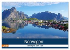 Norwegen 2024 - vom Fjord zum Fjell (Wandkalender 2024 DIN A2 quer), CALVENDO Monatskalender - Pantke, Reinhard