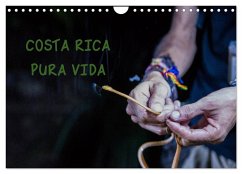 COSTA RICA - PURA VIDA (Wandkalender 2024 DIN A4 quer), CALVENDO Monatskalender