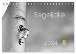 Segeljolle (Tischkalender 2024 DIN A5 quer), CALVENDO Monatskalender