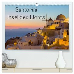 Insel des Lichts - Santorini (hochwertiger Premium Wandkalender 2024 DIN A2 quer), Kunstdruck in Hochglanz