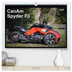 CanAm Spyder F3 (hochwertiger Premium Wandkalender 2024 DIN A2 quer), Kunstdruck in Hochglanz