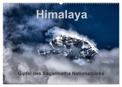 Himalaya - Gipfel des Sagarmatha Nationalparks (Wandkalender 2024 DIN A2 quer), CALVENDO Monatskalender