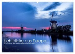 Lichtblicke aus Europa (Wandkalender 2024 DIN A2 quer), CALVENDO Monatskalender