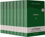 Emma - Teile 1-8 (Buch + 8 MP3 Audio-CDs) - Lesemethode von Ilya Frank - Zweisprachige Ausgabe Englisch-Deutsch