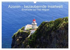 Azoren - bezaubernde Inselwelt. Eindrücke auf Sao Miguel (Wandkalender 2024 DIN A3 quer), CALVENDO Monatskalender
