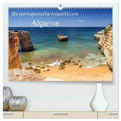 Die portugiesische Atlantikküste - Algarve (hochwertiger Premium Wandkalender 2024 DIN A2 quer), Kunstdruck in Hochglanz